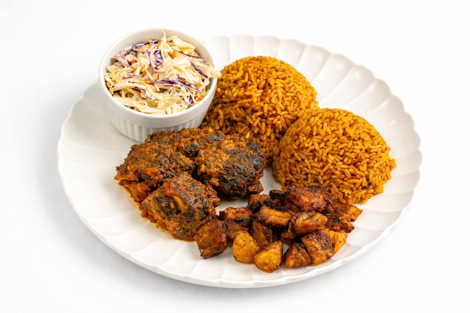 9ja delicacy jollof combo beef